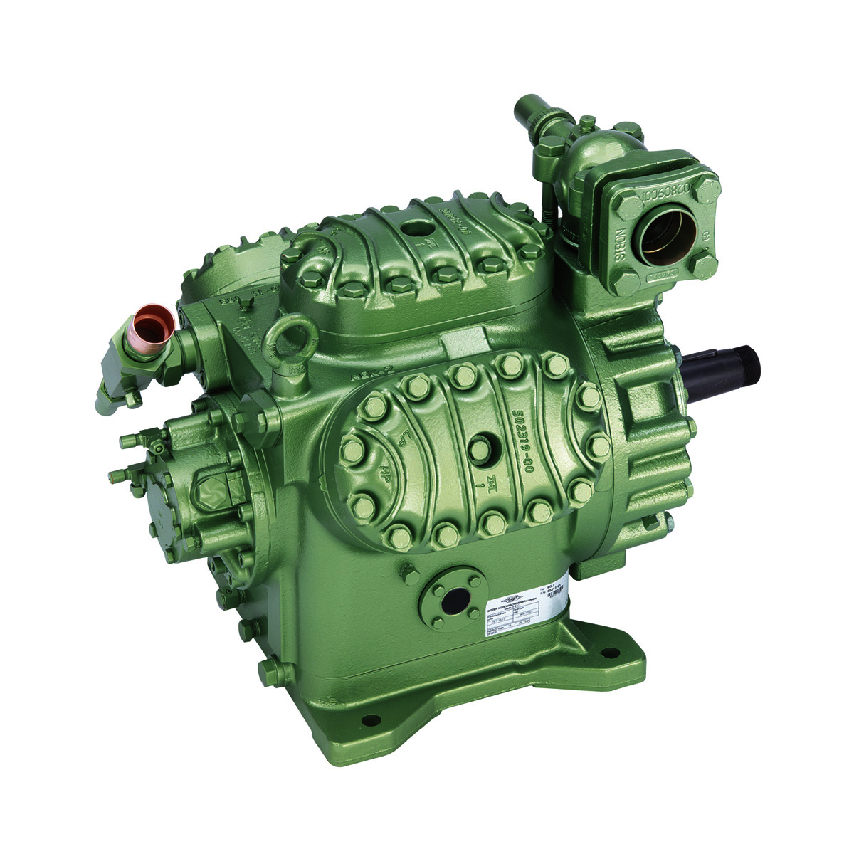 Compresor Can Compresor Abierto BITZER W6HA | Compresores | Compresores | Seccion A ...